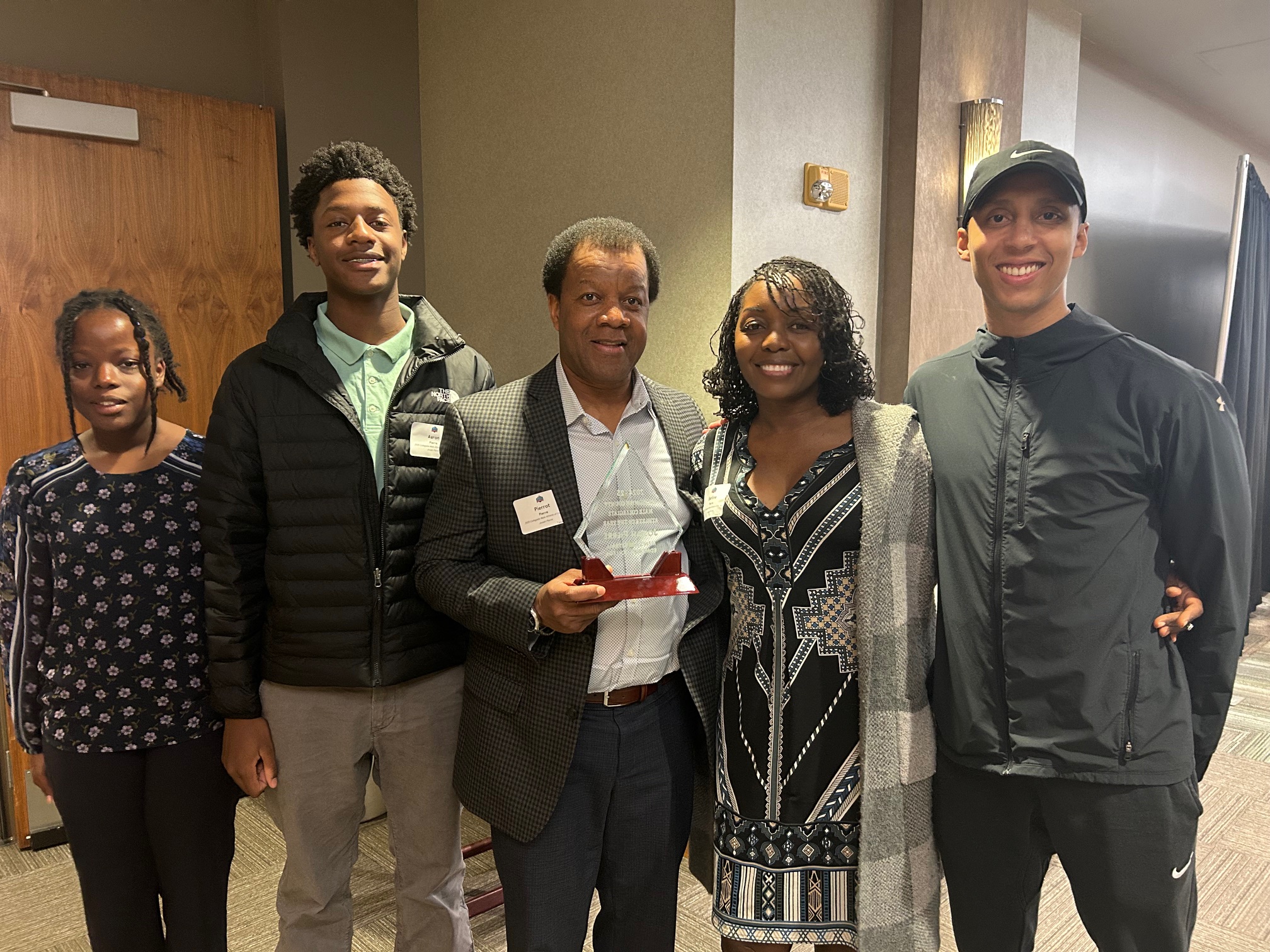 Josiah Pierre's family and friends